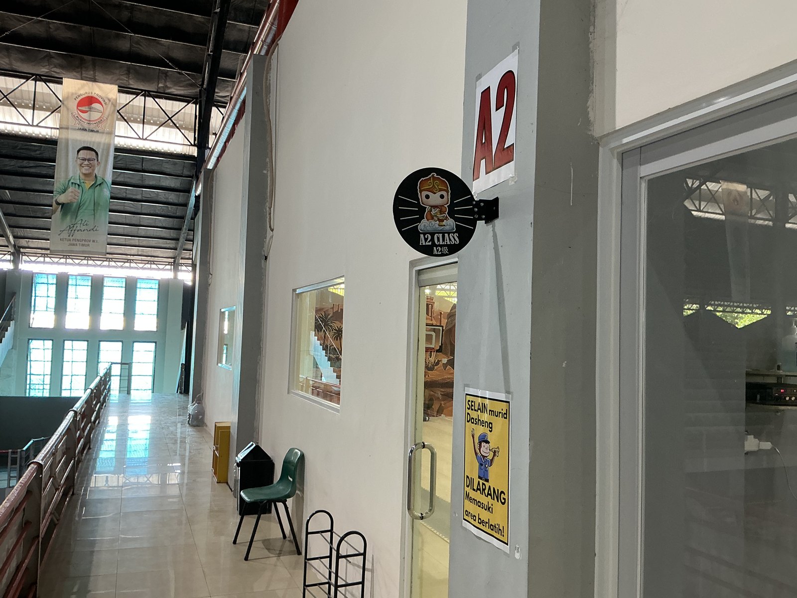 Kelas A2 — Area luar